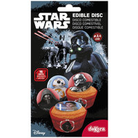 Ätbara Sockerdekorationer Star Wars