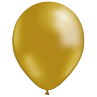 Ballonger Metallic, Guld (25-pack)