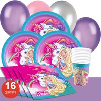 Barbie Dreamtopia Unicorn, Kalaspaket Standard 16 pers