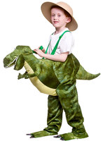 Deluxe Ridande Dinosauriedräkt Barn