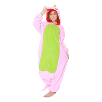 Dinosaurie Rosa Kigurumi