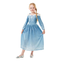 Elsa Olafs Frozen Adventures Barn Maskeraddräkt - Medium