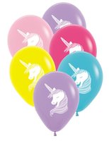 Enhörnings ballonger 6-pack