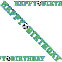 Fotboll Happy Birthday Girlang