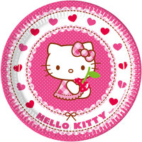 Hello Kitty Papptallrikar