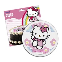 Hello Kitty Tårtbild Sockerpasta
