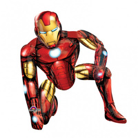 Iron Man Folieballong Airwalker