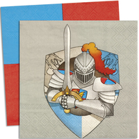 Knights & Dragons, Kaffeservetter 12 st