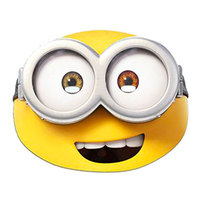 Minions Bob Pappmask - One size