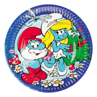 Pappersassietter Smurfarna