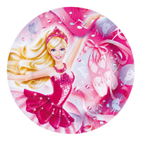 Papperstallrikar Barbie Ballerina