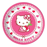 Papperstallrikar Hello Kitty - 8-pack