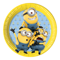 Papperstallrikar Minions