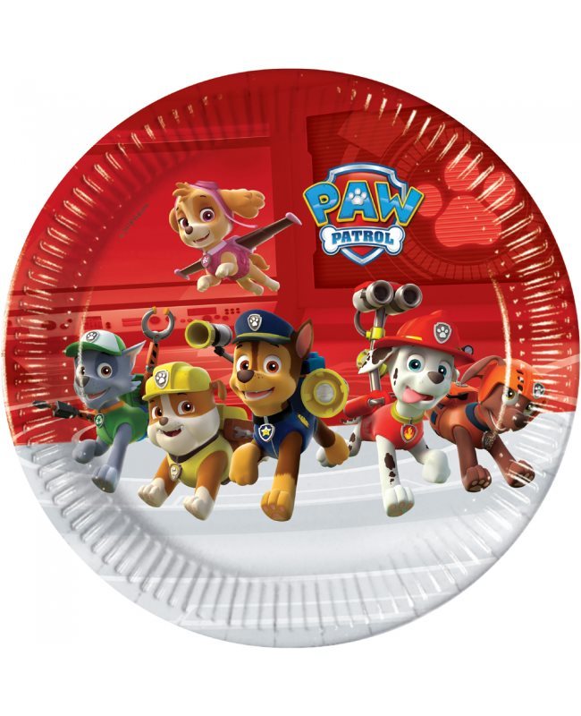 Paw Patrol 2 Tallrikar