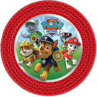 Paw Patrol Papptallrikar