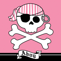 Pirate Parrty Servetter, Ahoy