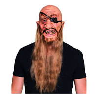 Piratmask med Skägg