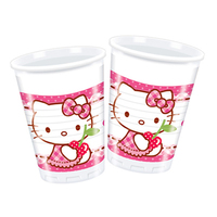 Plastmuggar Hello Kitty - 8-pack