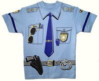 Polis t-shirt barn
