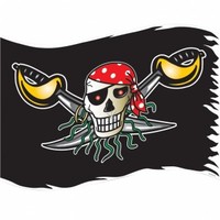 Red Pirate, Piratflagga
