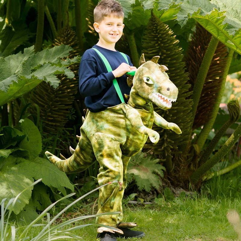 Ride On Dinosaurie Maskeraddräkt Barn