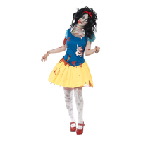 Sagoboksprinsessa Zombie Maskeraddräkt - X-Small