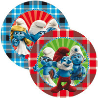 Smurfarnas Födelsedag, Tallrikar