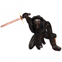Star Wars The Force Awakens Kylo Ren Airwalker Folieballong