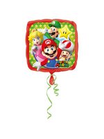 Super Mario Fyrkantig Heliumballong