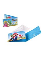 Super Mario Inbjudningskort