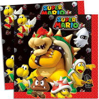 Super Mario Party, Servetter 16 st