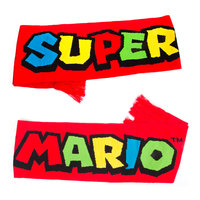 Super Mario Stickad Halsduk