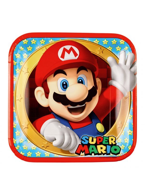 Super Mario Tallrikar