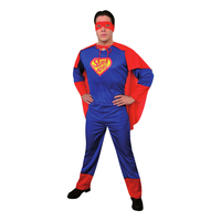 Superman Budget Maskeraddräkt