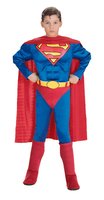 Superman med muskler maskeraddräkt barn