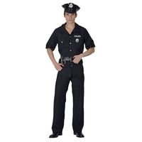 USA Polis Maskeraddräkt