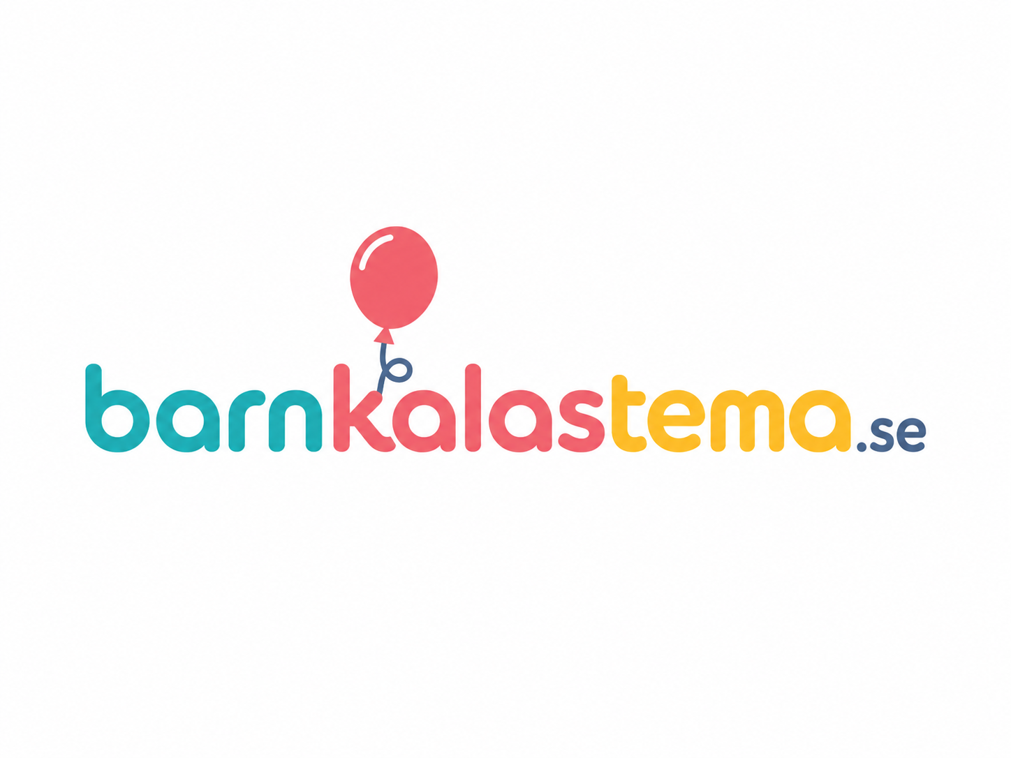 Barnkalastema med ballong